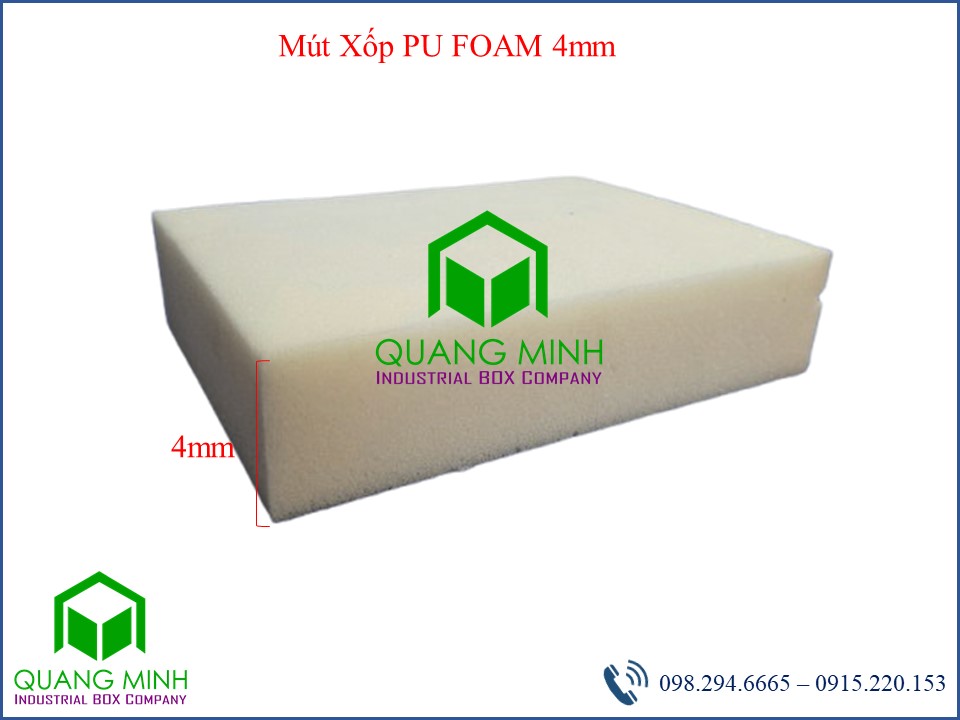 Xốp PU Foam 4mm