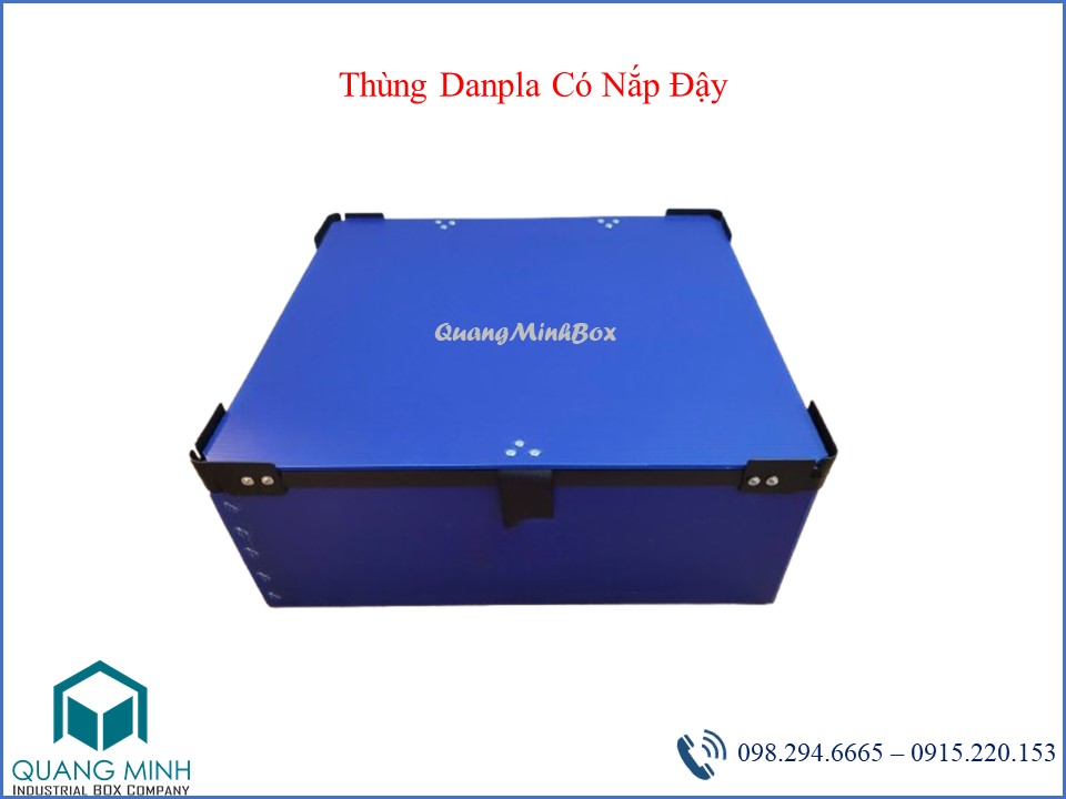 Thùng Danpla Có Nắp Đậy