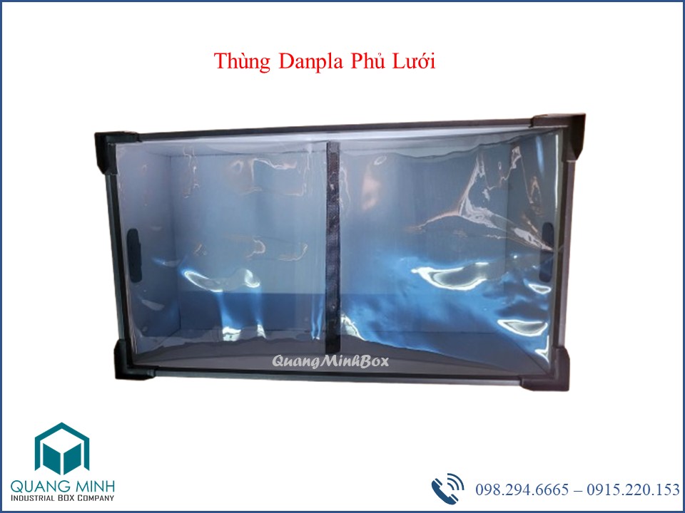 Thùng Nhựa Danpla Phủ Lưới