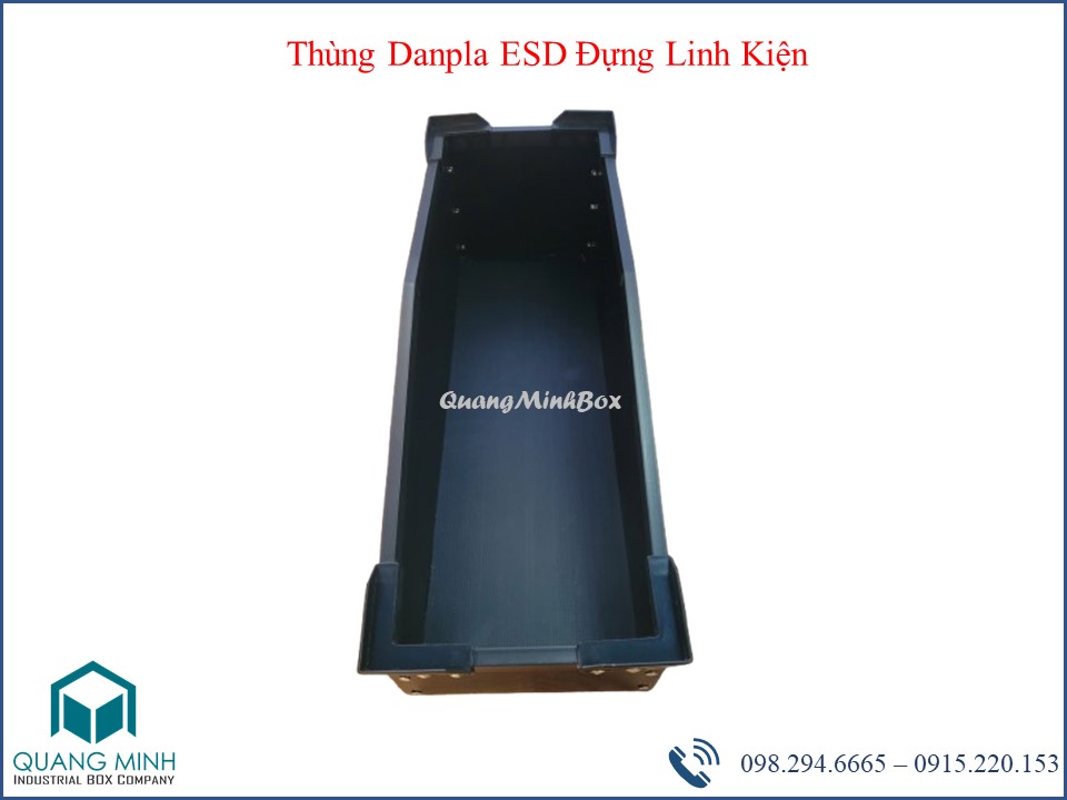 Hộp Danpla ESD Đựng Linh Kiện