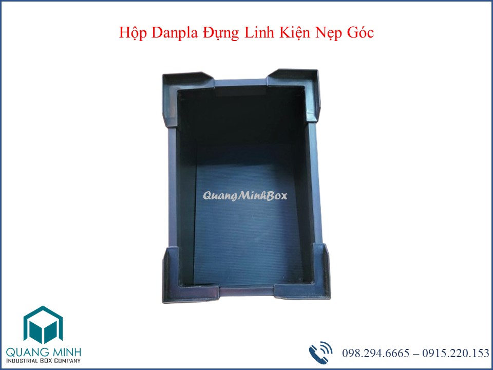 Hộp Danpla ESD Đựng Linh Kiện Nẹp Góc